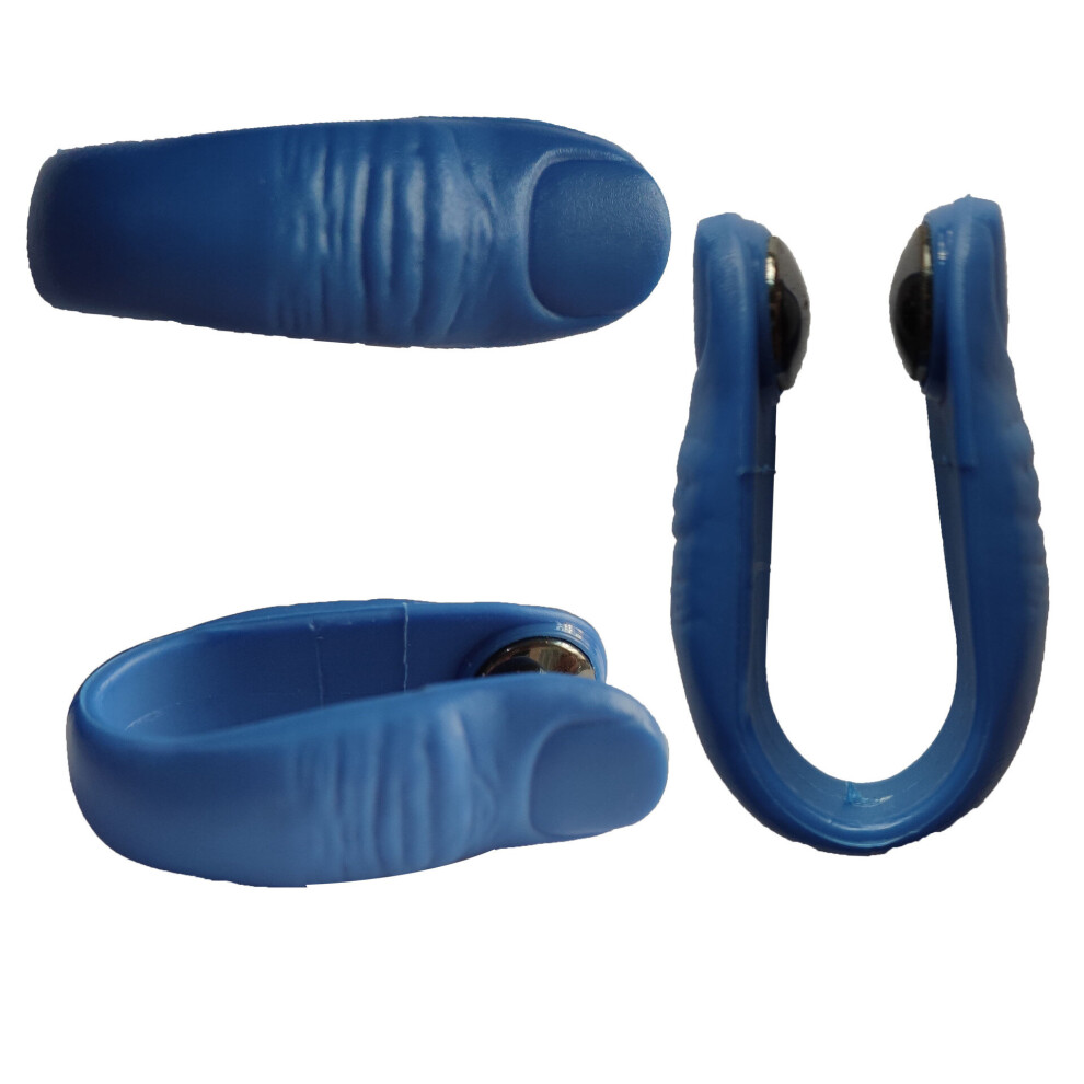 Dechoicelife Blue (A-) Finger Joint Hand Massager Meridian Massage Wearable Acupressure Massager Headache Relief Tension Relief Relieving Head Pain