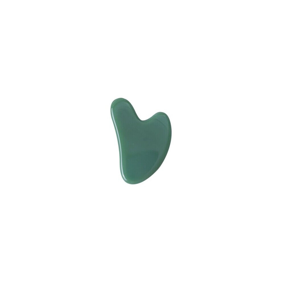 Dechoicelife (A-Guasha Board 2) Natural Jade Roller Face Massager Real Stone Gouache Scraper Board Facial Massager Jade Roller Guasha Massage Board And Roller