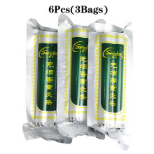 (a-6Pcs) Smokeless Mugwort Rolls Sealed Package Moxibustion Stick Chinese Medicines Moxa Therapy Acupuntura Massage Health Care 18*130mm