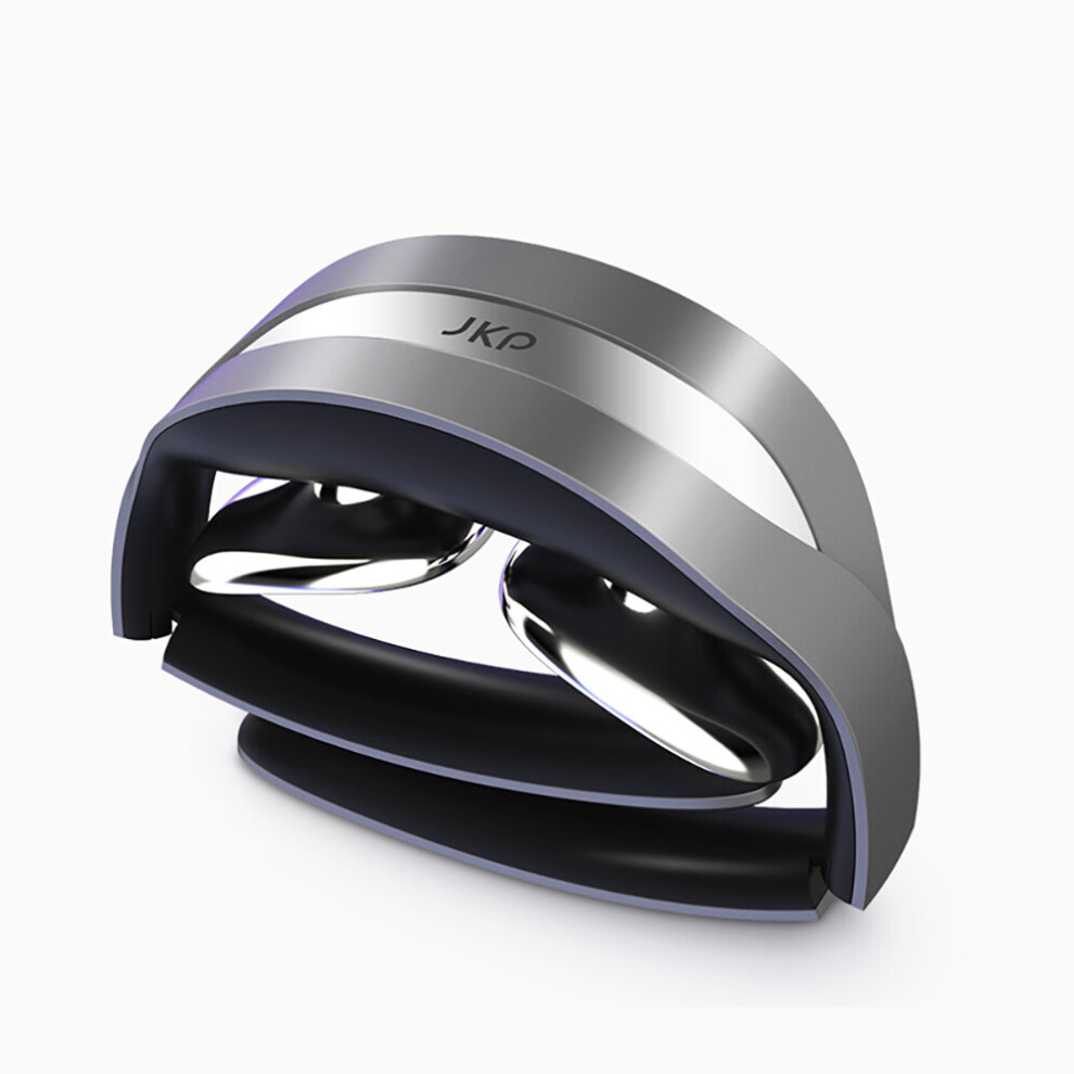 Dechoicelife Gray (A-) Pulse Intelligent Folding Cervical Spine Massager 5 Modes Massager Shoulder And Neck Office Home Portable
