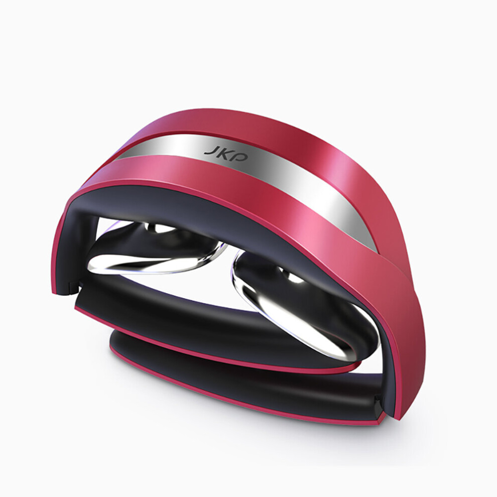 Dechoicelife Red (A-) Pulse Intelligent Folding Cervical Spine Massager 5 Modes Massager Shoulder And Neck Office Home Portable