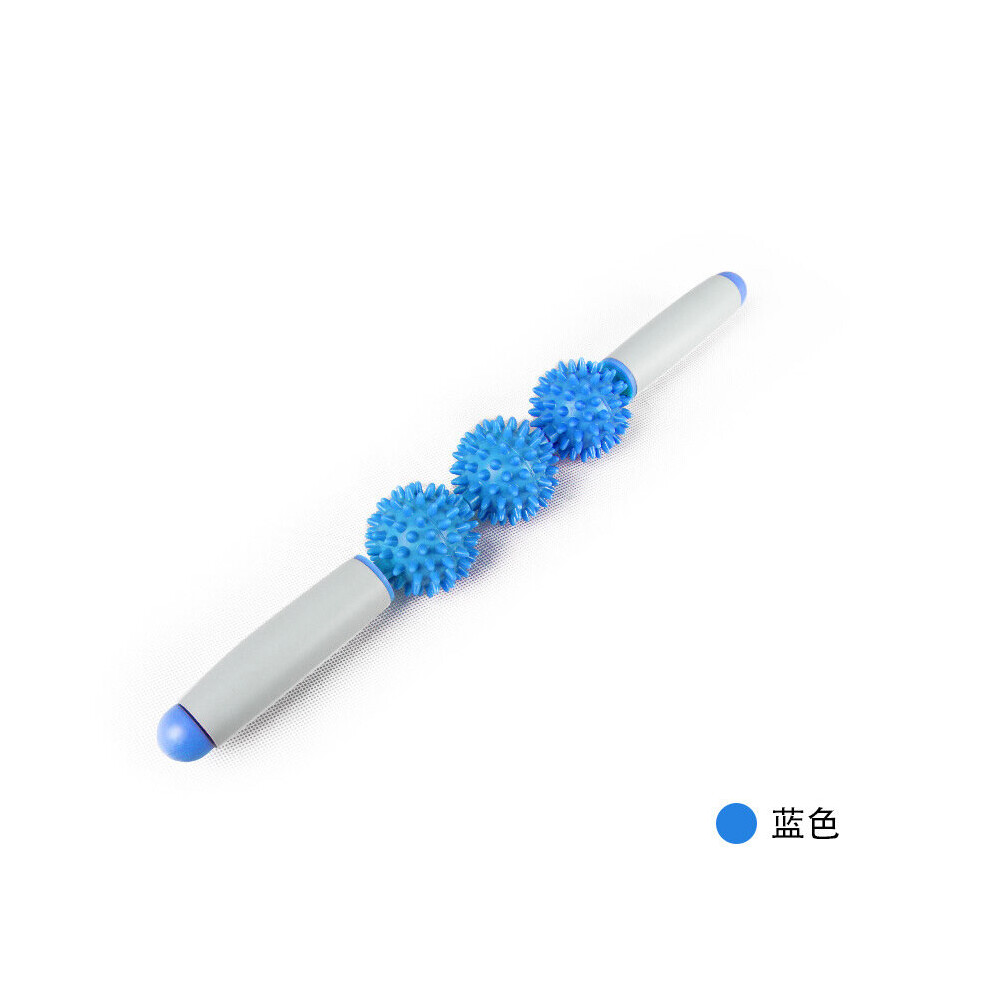 Dechoicelife Blue (A-) Fascia Muscle Roller Cellulite Massager Fascia Roller Cellulite Sore Muscles Neck Leg Back Body Roller Deep Tissue Massage Stick