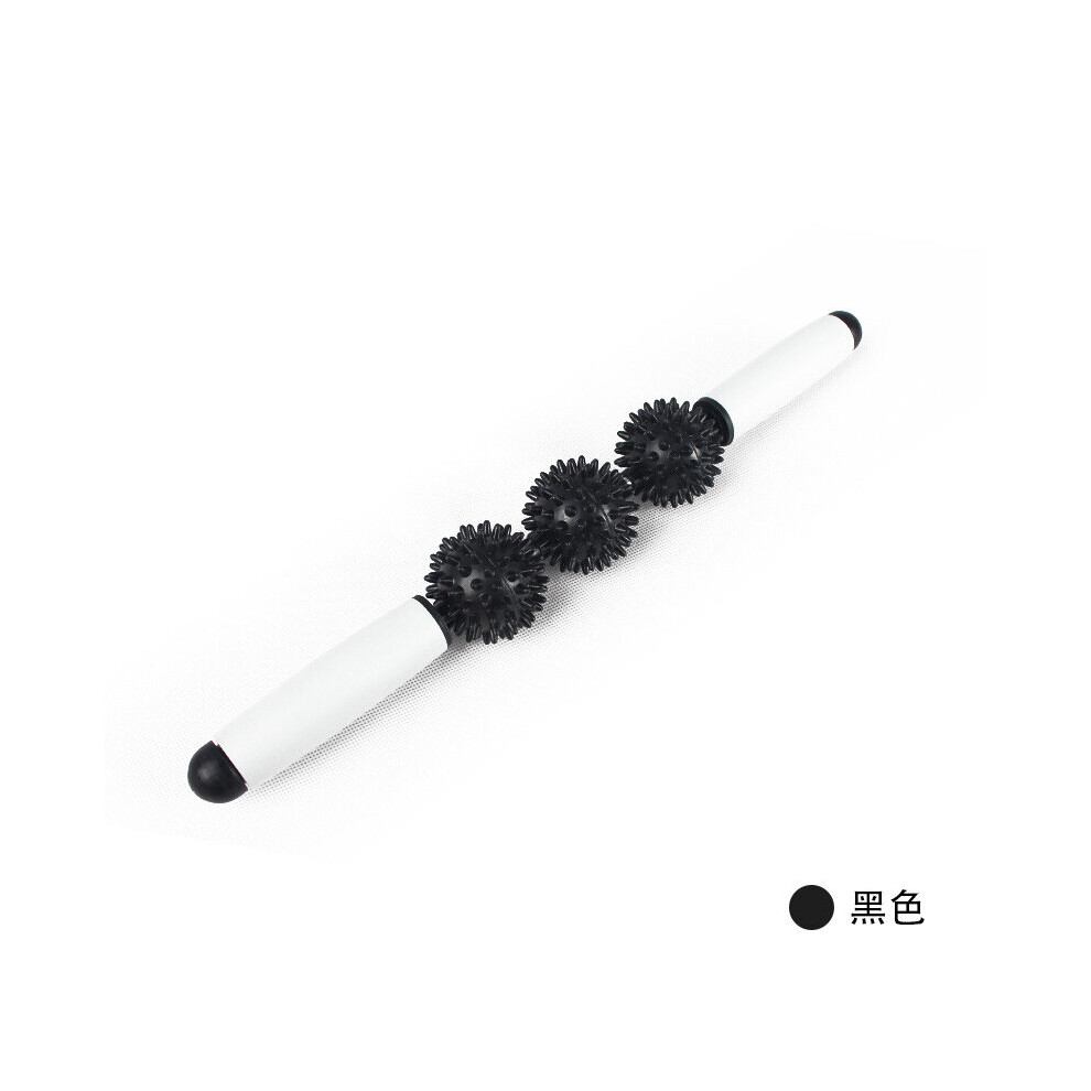 Dechoicelife Black (A-) Fascia Muscle Roller Cellulite Massager Fascia Roller Cellulite Sore Muscles Neck Leg Back Body Roller Deep Tissue Massage Stick