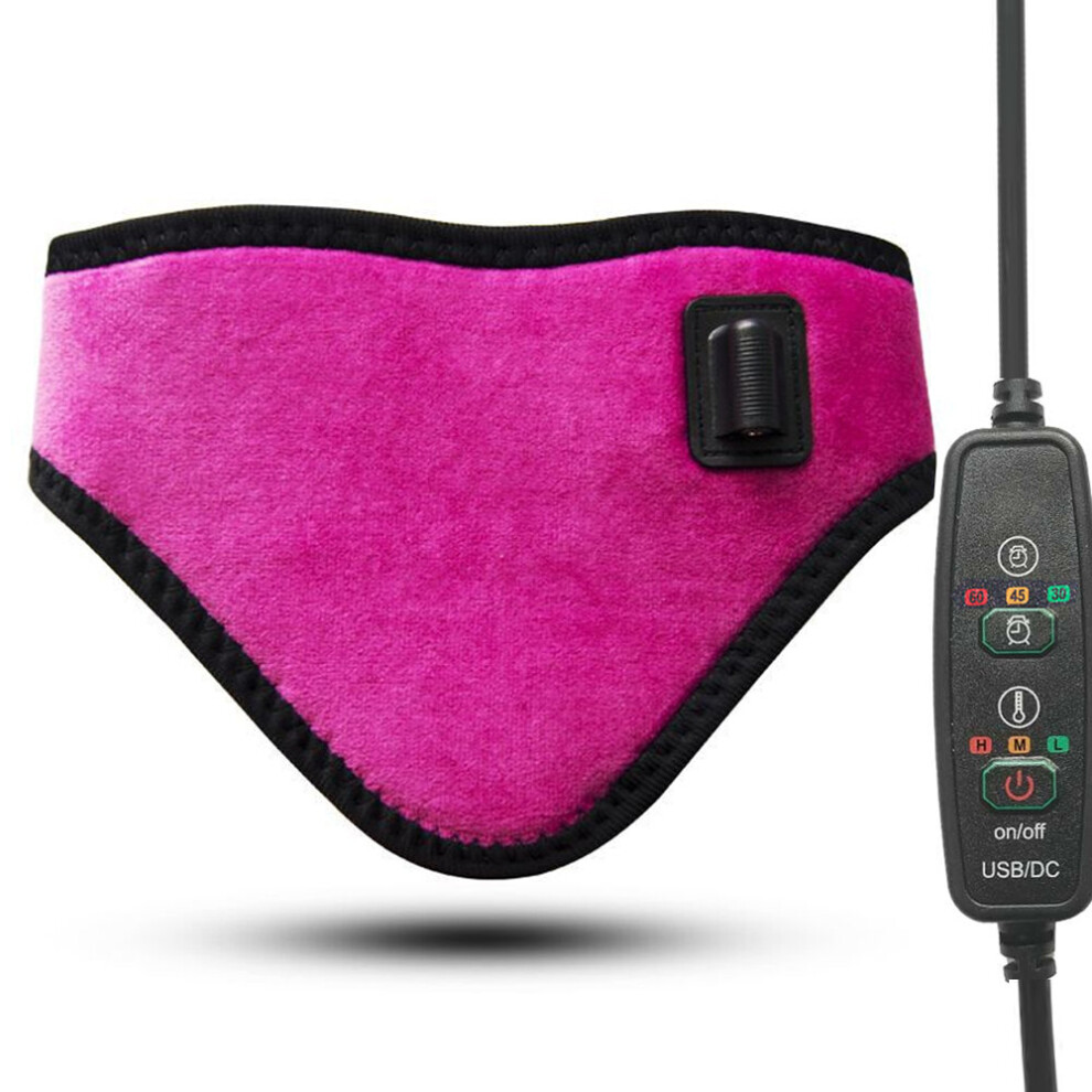 Dechoicelife (A-Auburn) Neck Heating Pad For Neck Pain Relief Heated Neck Wrap Usb Graphene Far-Infrared Heating Neck Pad For Stiffness &Soreness Relief