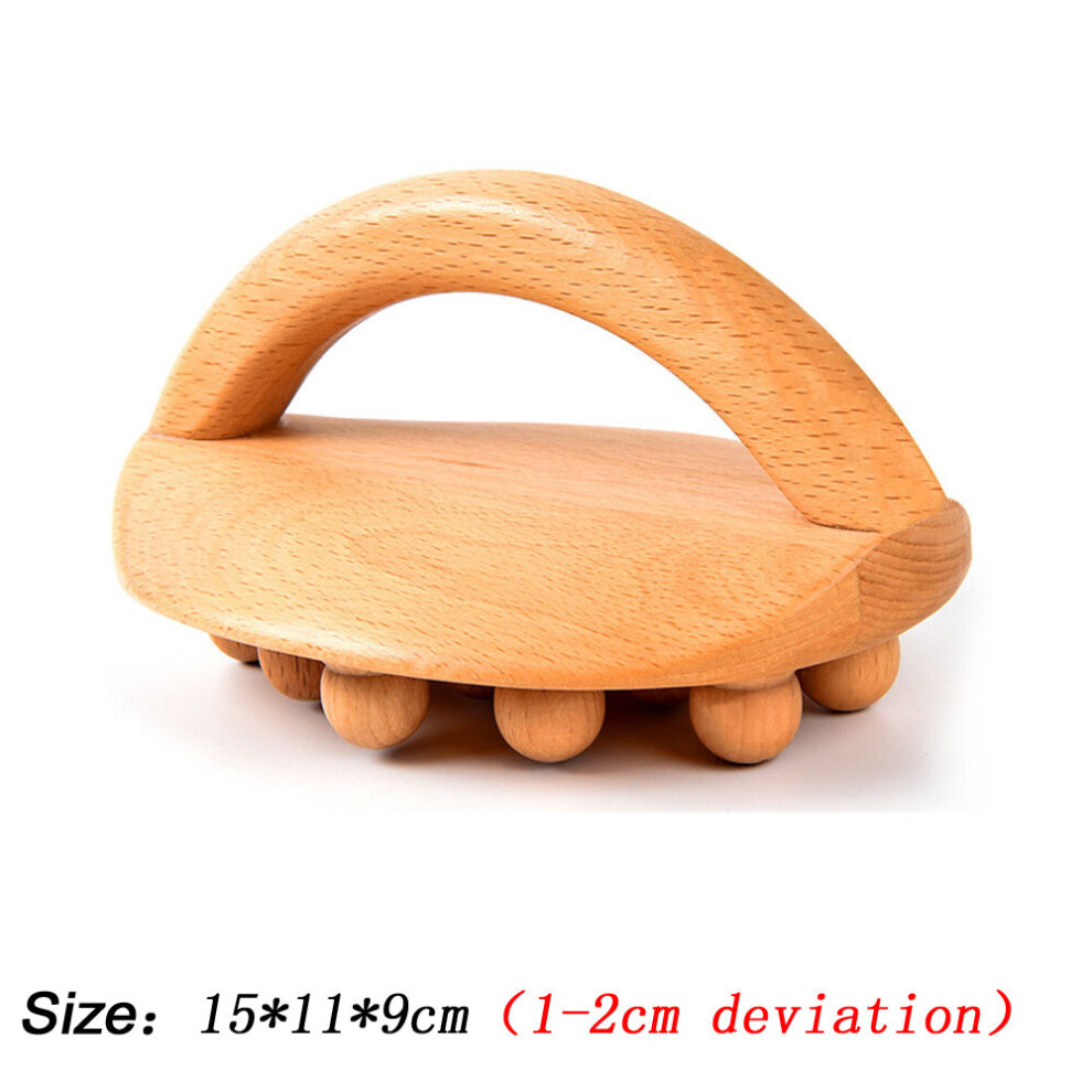Dechoicelife (A-Type1) 1Pcs Wood Mushroom Massager Wooden Therapy Massage Tool Wood Massager For Maderoterapia,Anti-Cellulite,Muscle Release