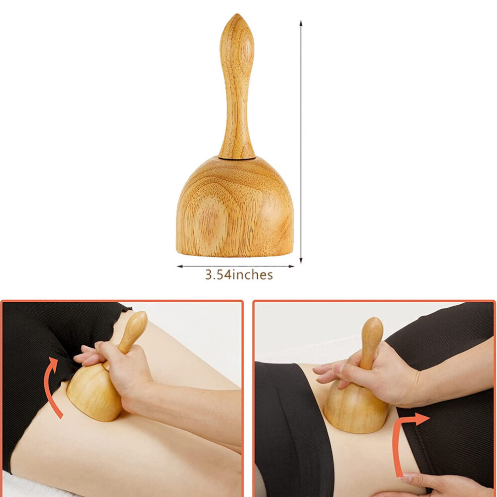 Dechoicelife (A-7) Wooden Lymphatic Drainage Wood Therapy Massage Tools Maderoterapia Colombiana Anti Cellulite,Roller Lymphatic Drainage