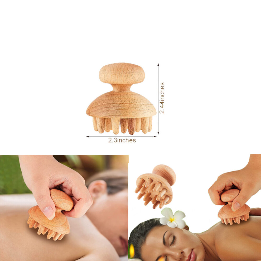 Dechoicelife (A-8) Wooden Lymphatic Drainage Wood Therapy Massage Tools Maderoterapia Colombiana Anti Cellulite,Roller Lymphatic Drainage