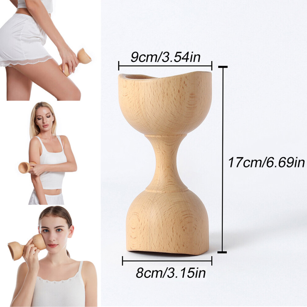 Dechoicelife (A-16) Wooden Lymphatic Drainage Wood Therapy Massage Tools Maderoterapia Colombiana Anti Cellulite,Roller Lymphatic Drainage