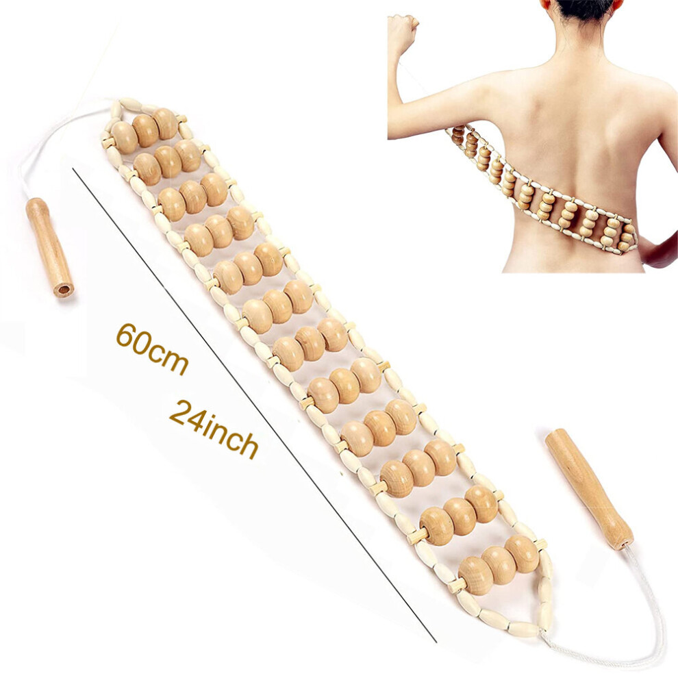 Dechoicelife (A-13) Wooden Lymphatic Drainage Wood Therapy Massage Tools Maderoterapia Colombiana Anti Cellulite,Roller Lymphatic Drainage