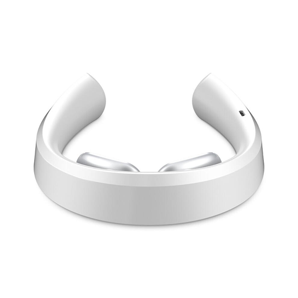Dechoicelife (A-White) Dual-Pulse Intelligent Cervical Spine Massage Shoulder And Neck Home Guard Smart Heating Massager 15 Grades Strength