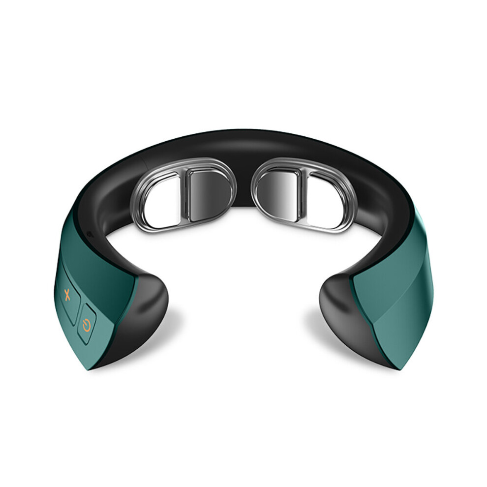 Dechoicelife Green (A-) Dual-Pulse Intelligent Cervical Spine Massage Shoulder And Neck Home Guard Smart Heating Massager 15 Grades Strength