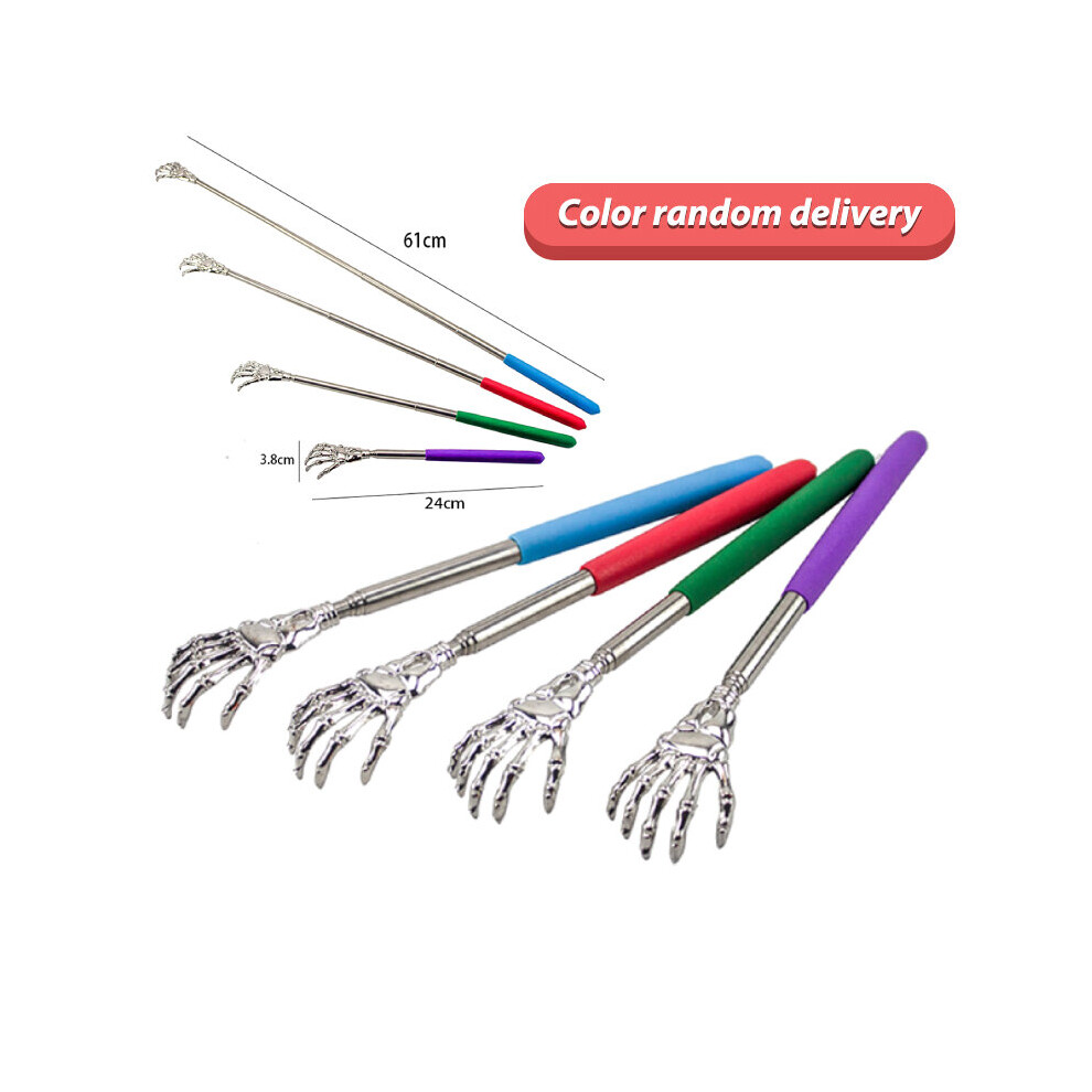 Dechoicelife (A-1Pc) Back Scratcher Telescopic Scratching Back Scratcher Massager Kit Back Scraper Extendable Telescoping Itch Health Products Hackle