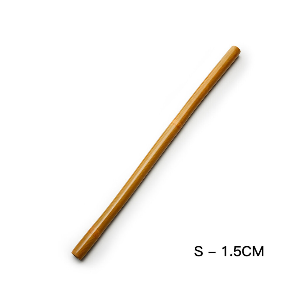 Dechoicelife (A-S-1.5Cm) Natural Bamboo Massage Stick Gua Sha Massage Muscle Pain Relief Scraping Stick Therapy Cellulite Guasha Relaxation Massage Stick