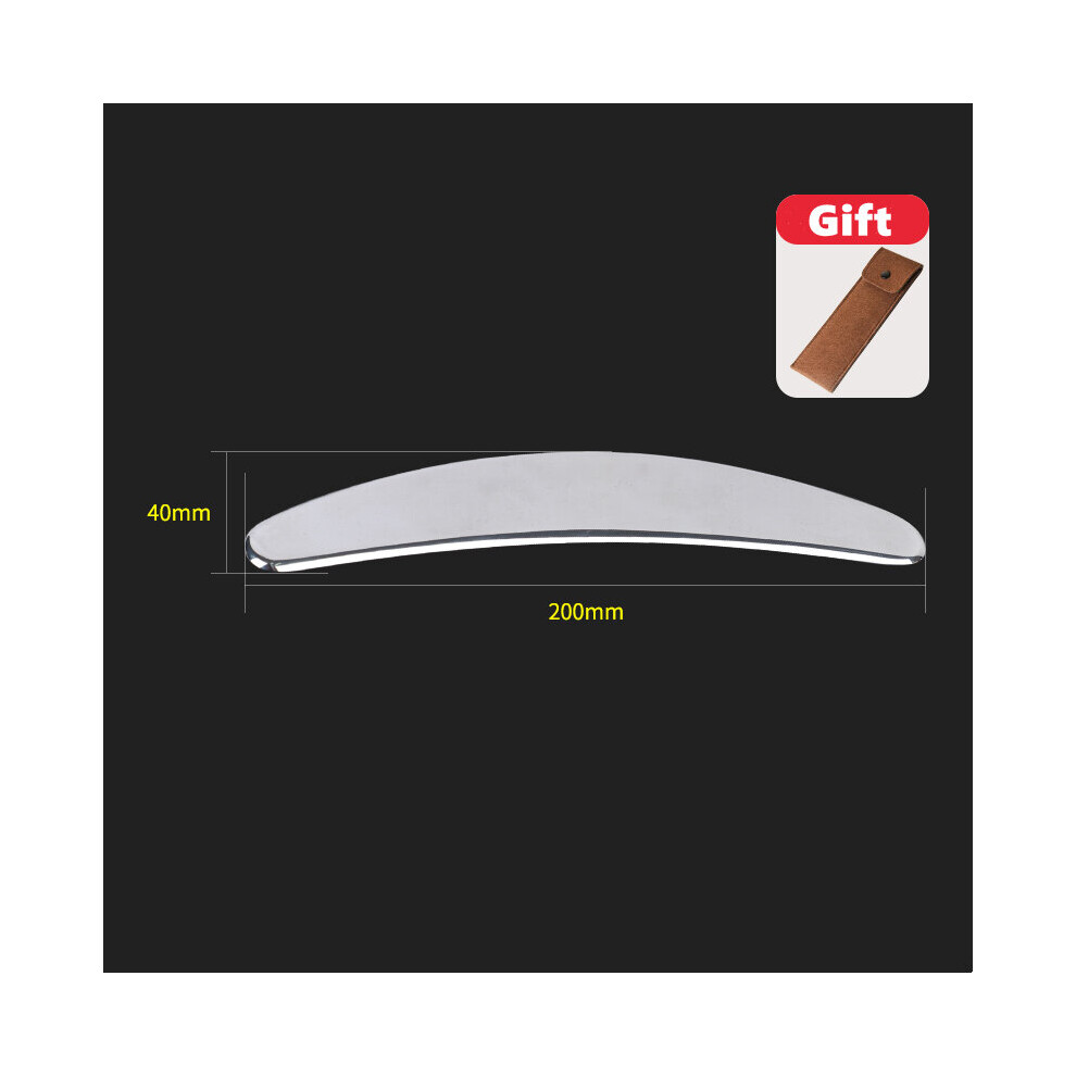 Dechoicelife Gold (A-) 5Pcs/Set Stainless Steel Guasha Massage Fascia Knife Neck And Leg Whole Body Rehabilitation Physiotherapy Sports Gym Tools