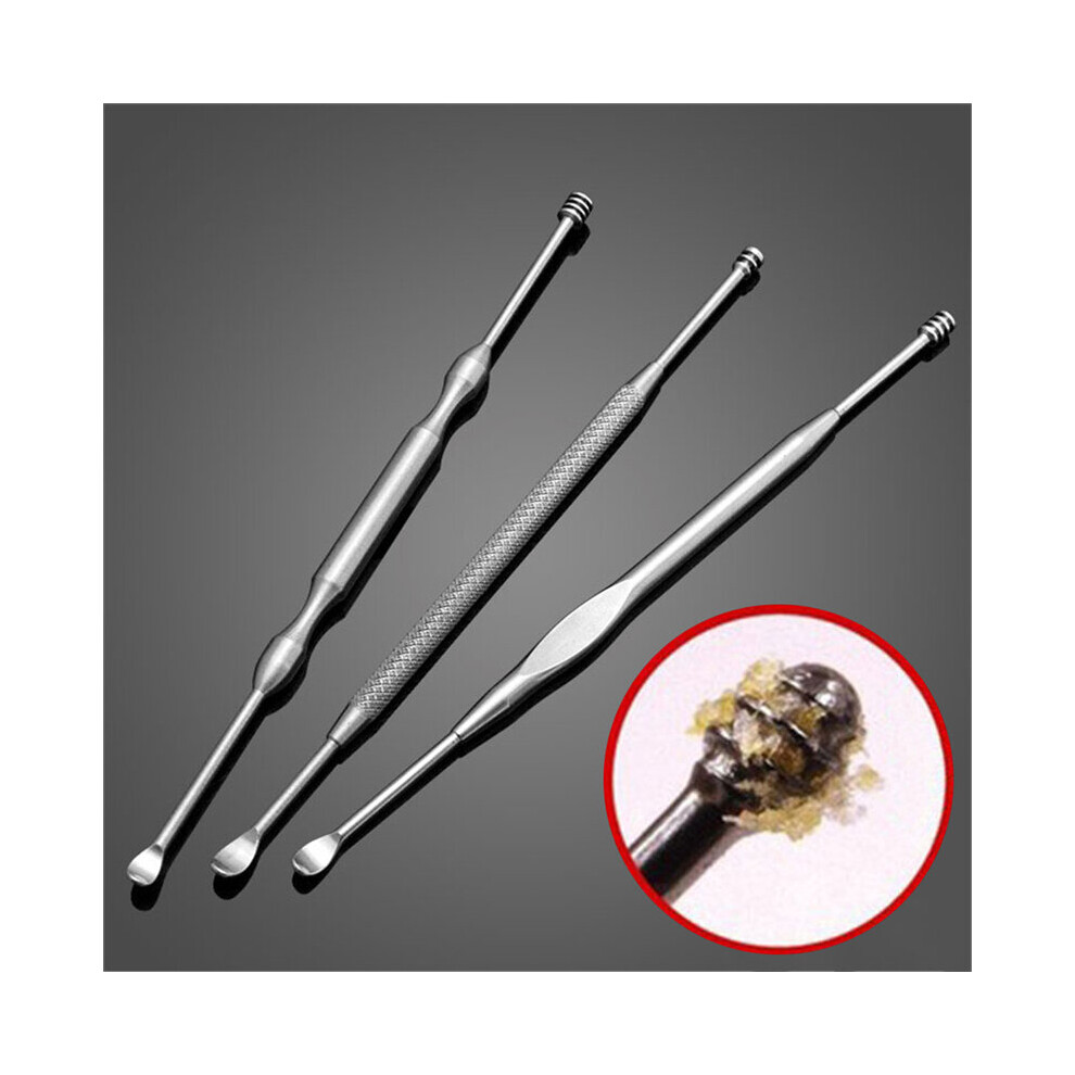 Dechoicelife (A-1) New Baby Ear Cleaner Ear Wax Removal Tool Flashlight Earpick Ear Cleaning Earwax Remover Ear Curette Light Spoon With Magnifier