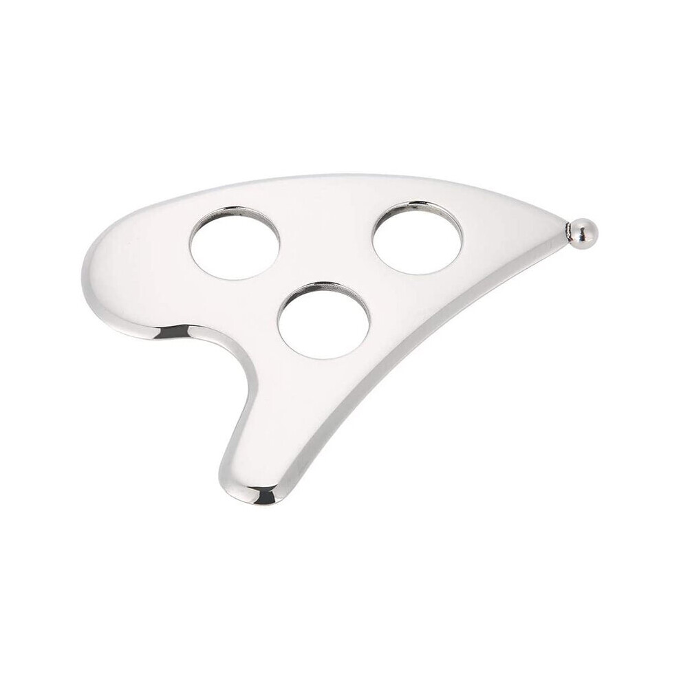 Dechoicelife Stainless Steel Scraping Board Guasha Tool Body Scrapper Massage Plate For Release Pain Relief Physical Therapy Massage Relax