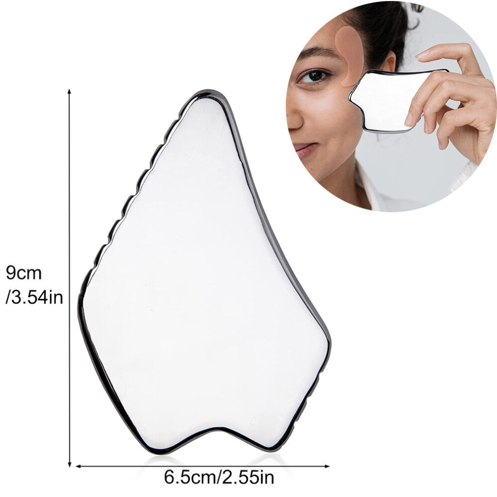 Dechoicelife (A-22) Gua Sha Scraping Massage Tool,Stainless Steel Muscle Scraper,Metal Guasha Tool,Iastm Tool For Lymphatic Drainage,Muscles Relief