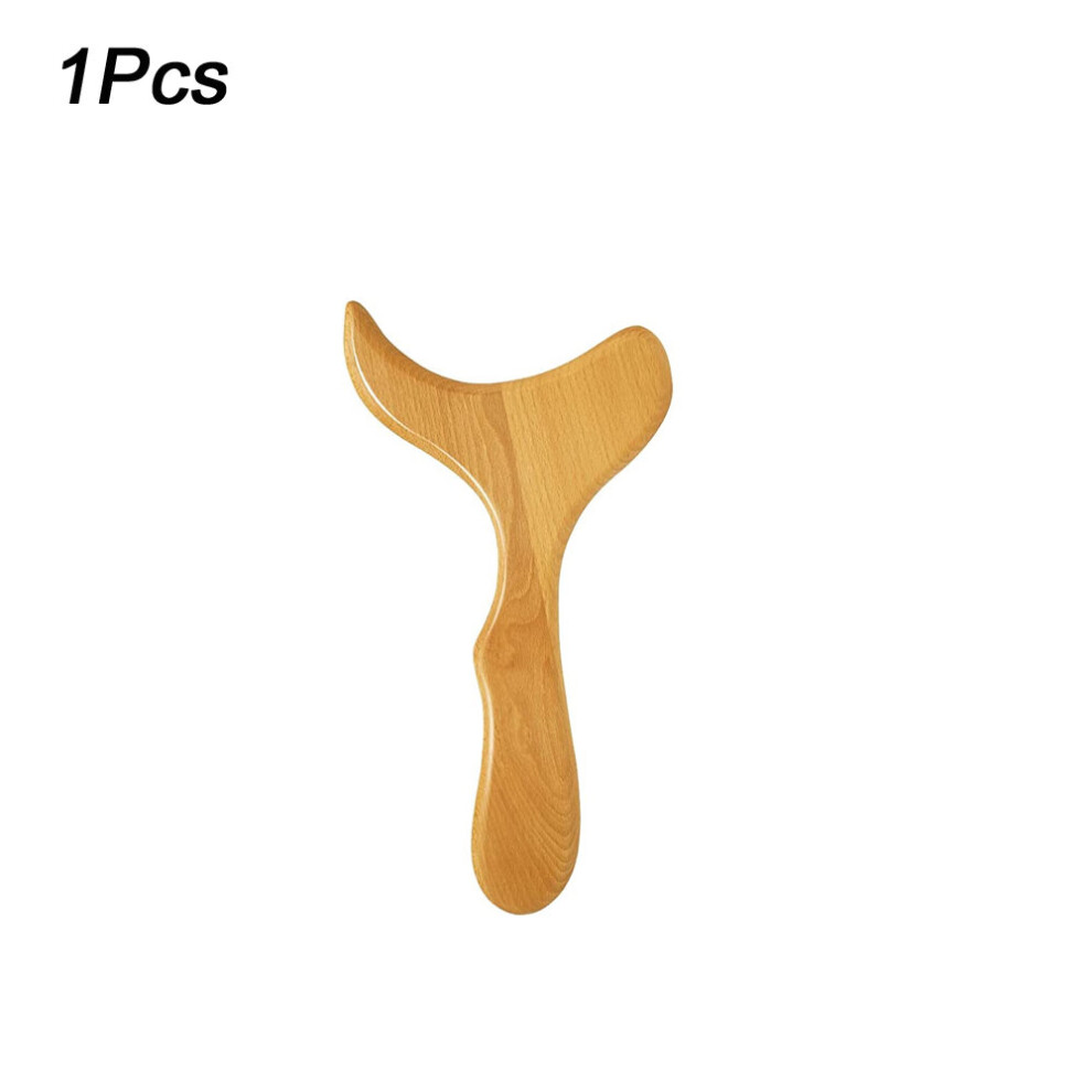 Dechoicelife Beige (A-) Wood Therapy Massage Tools Lymphatic Drainage Massager Body Sculpting Tools For Maderoterapia Colombiana,Anti-Cellulite