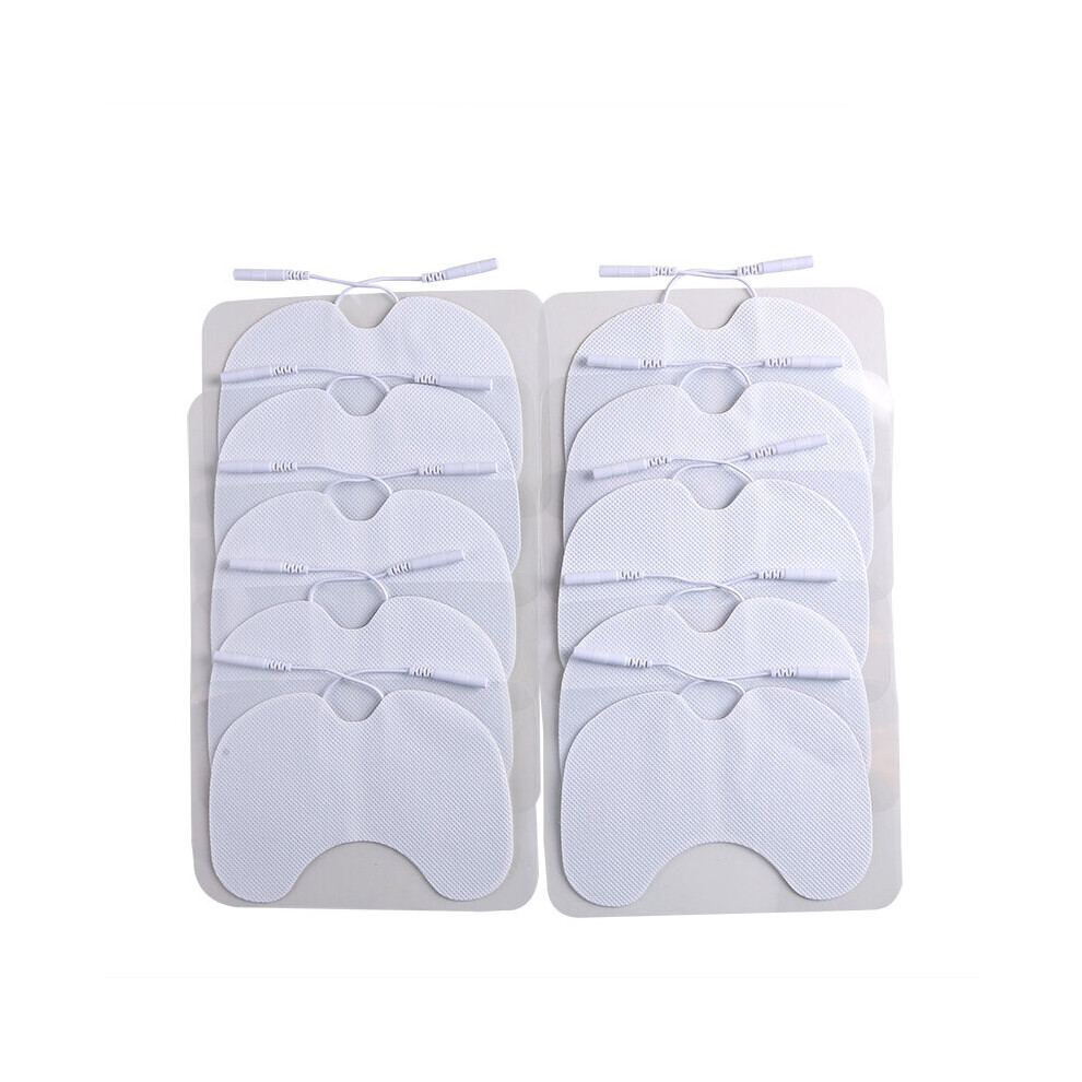 Dechoicelife (A-10Pcs For Knee) 10Pcs Reusable Self-Adhesive Electrode Pad 2Mm Pin Physiotherapy Gel Patch For Body Ems Acupuncture Muscle Stimulator Patche