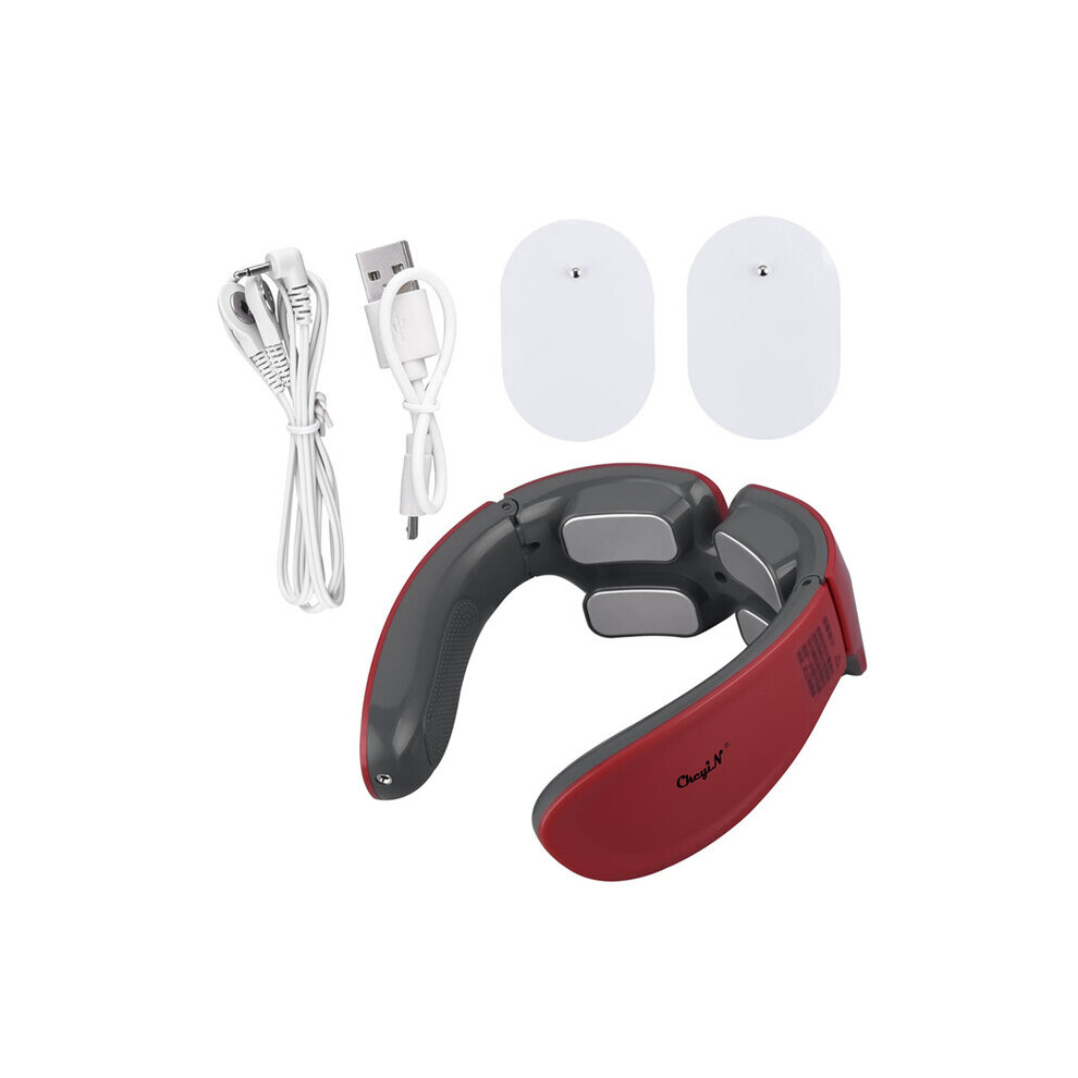 Dechoicelife (A-Am287r) Ckeyin Neck Massager Tens Pulse Cervical Massager Deep Tissue Back Shoulder Massage Pain Relief 12 Mode Cordless Rechargeable 51