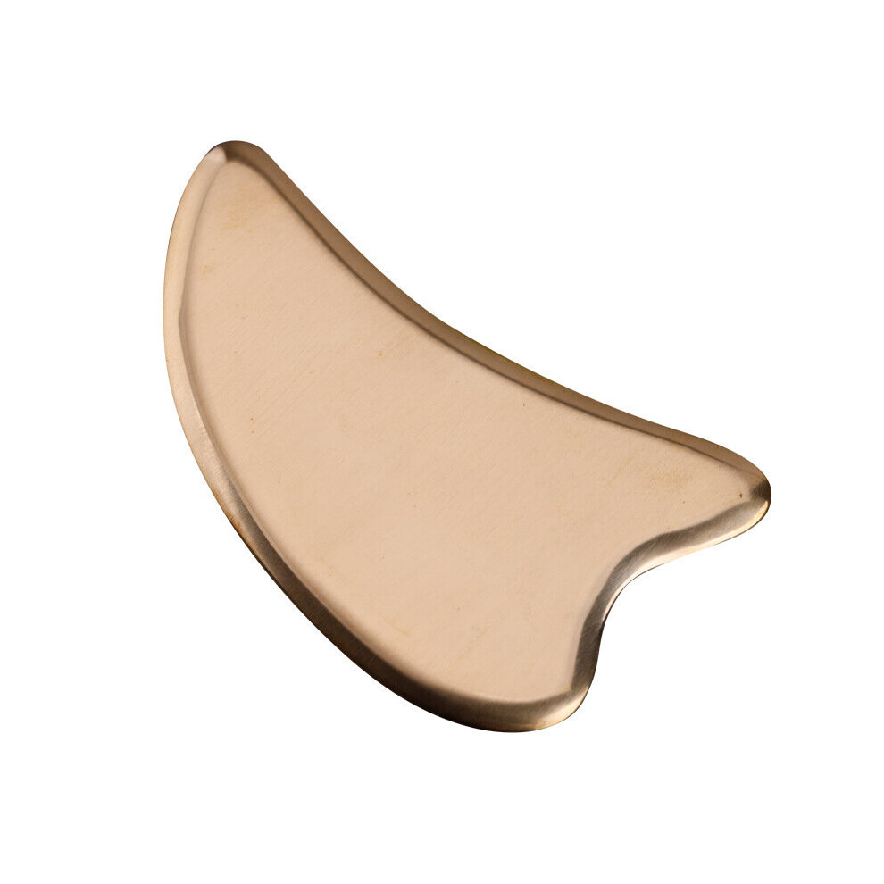 Dechoicelife Pure Copper Brass Gua Sha Board Body Massage Tool Guasha Board For Acupuncture Scraping Massager Tools Spa Acupuncture Scraper