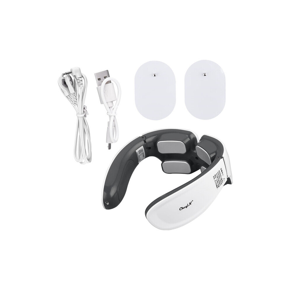 Dechoicelife (A-Am287w) Ckeyin Neck Massager Tens Pulse Cervical Massager Deep Tissue Back Shoulder Massage Pain Relief 12 Mode Cordless Rechargeable 51