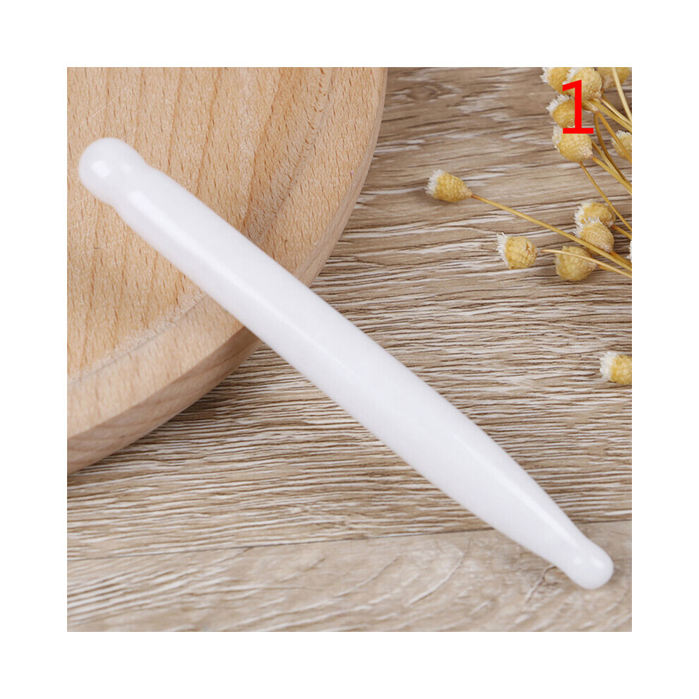 Dechoicelife (A-N1 Jade) 1Pcs Resin Stick Gua Sha Facial Massage Acupunctur Point Pen Chinese Medicine Guasha Beauty Messager Tool