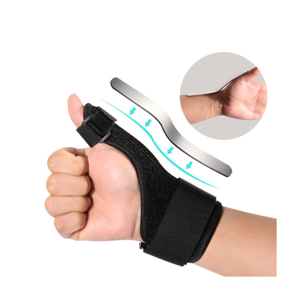 Dechoicelife 1Pc Wrist Thumb Support Protector Tendon Sheath Injury Recovery Thumb Brace Splint Finger Sprain Retainer Health Care Tool