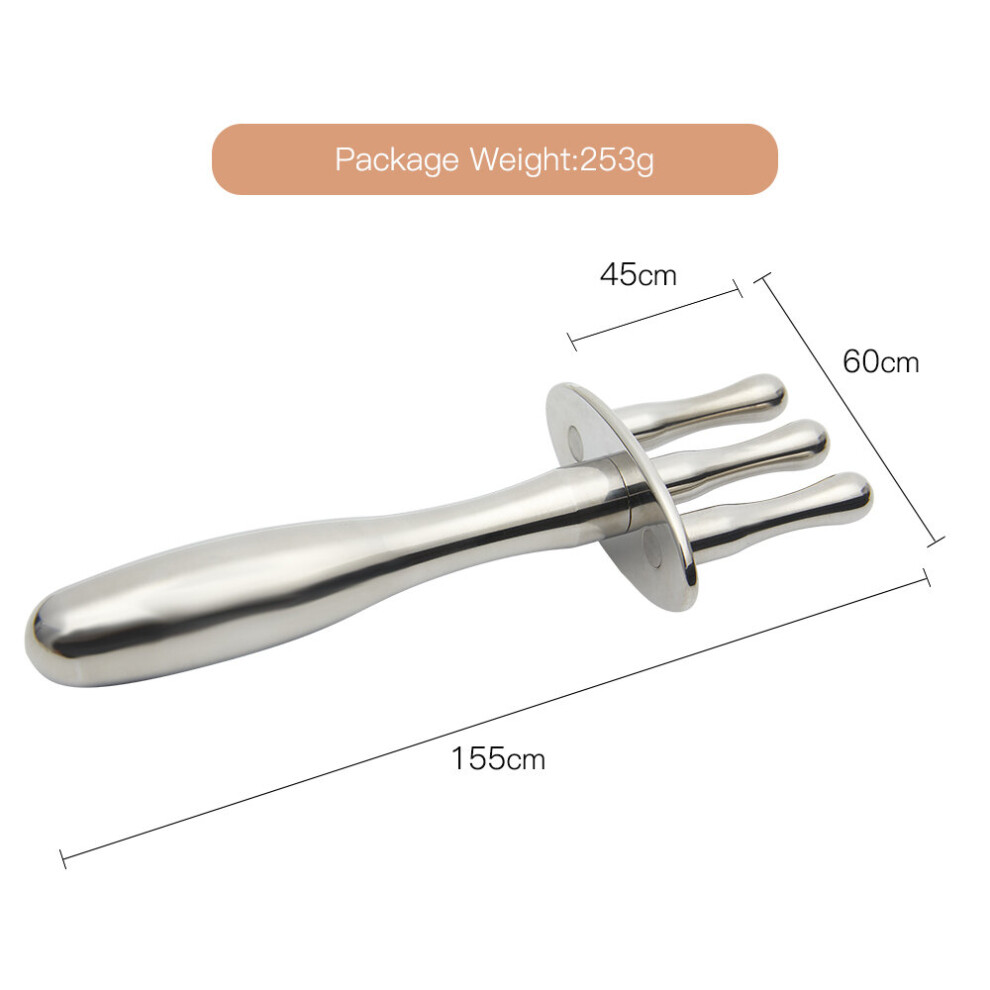 Dechoicelife (A-3) Magnetic Therapy Body Massage Lymphatic Acid Drainage Massage Stick Spa Meridian Pen Anti-Cellulite Pain Relief Guasha Pen