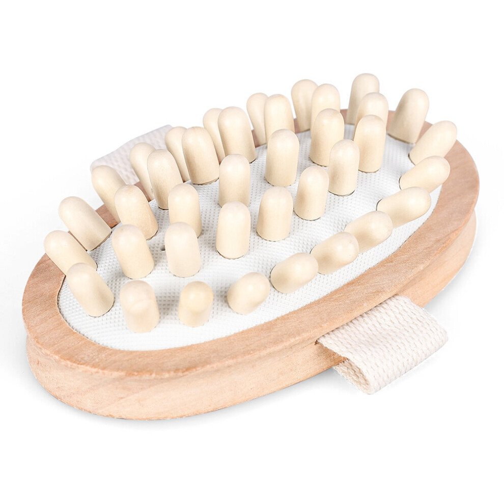 Dechoicelife Wooden Massager Body Brush Hand-Held Cellulite Reduction Portable Relieve Tense Muscles Natural Wood Head Scalp Massage Tool New