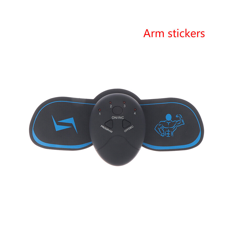 (a-arm stickers) EMS Muscle Stimulator Trainer Smart Fitness Abdominal Training Electric Body Weight Loss Slimming Device-image-OPC-PC9NGX6-NEW