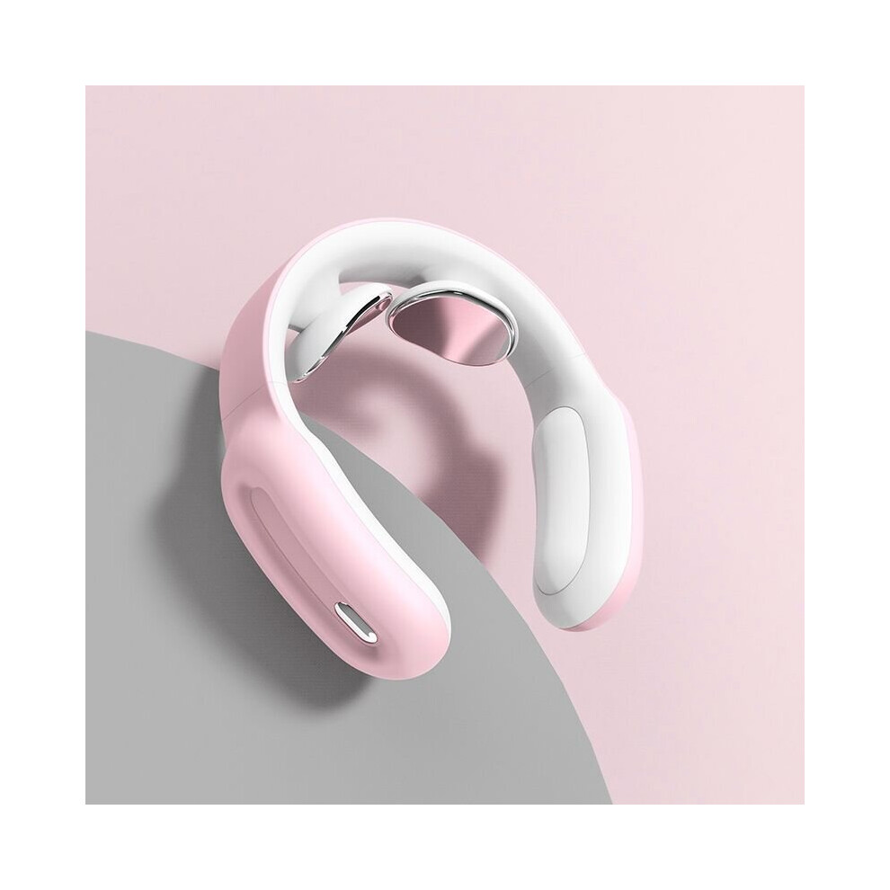 Dechoicelife Pink (A-) Smart Shoulder And Neck Massager Cervical Vertebra Physiotherapy Massage Heating Shoulder And Neck Massager