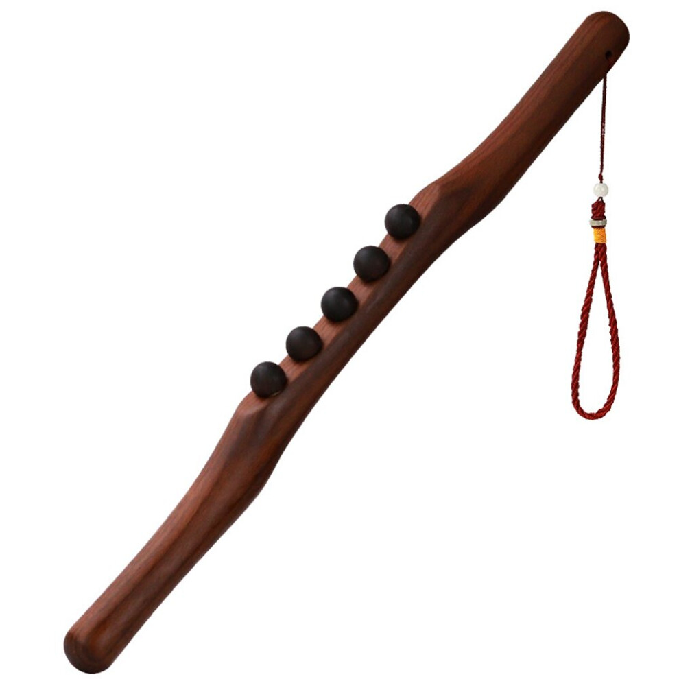 Dechoicelife (A-Style 15) Natural Beech Wooden Neck Shoulder Back Massager Scrape Wood Guasha Stick For Massage Gouache Therapy Spa Beauty Salon Health