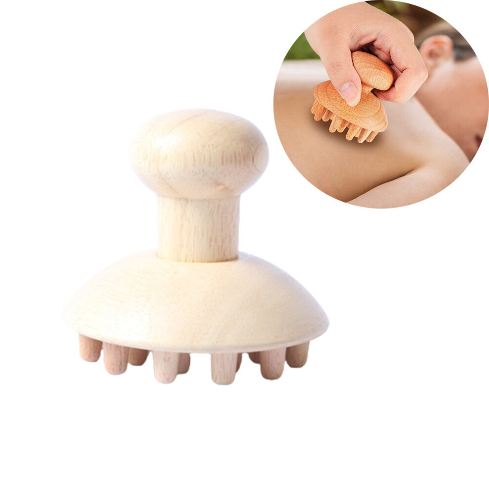 Dechoicelife (A-Style 14) Natural Beech Wooden Neck Shoulder Back Massager Scrape Wood Guasha Stick For Massage Gouache Therapy Spa Beauty Salon Health