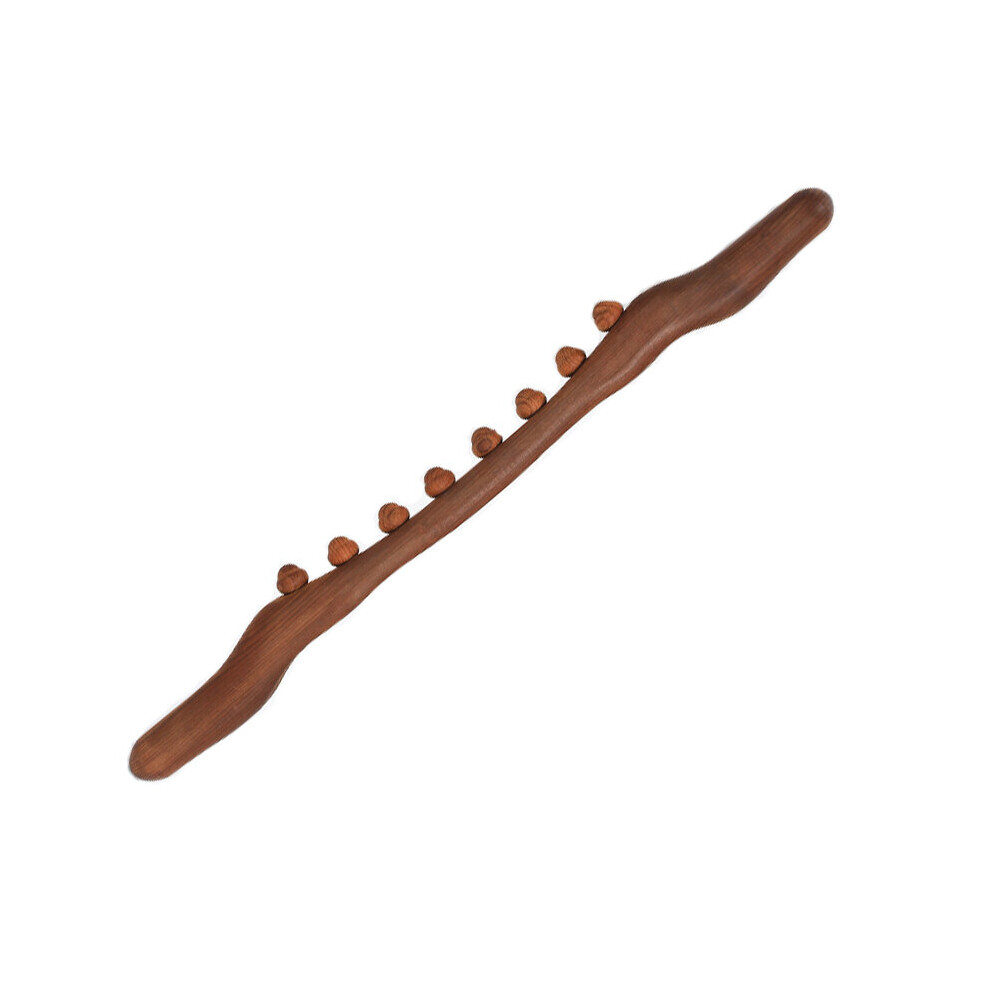 Dechoicelife (A-Style 7) Natural Beech Wooden Neck Shoulder Back Massager Scrape Wood Guasha Stick For Massage Gouache Therapy Spa Beauty Salon Health
