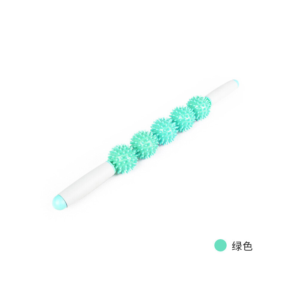 Dechoicelife (A-Green) Professional Muscle Roller Stick Relief Muscle Soreness Body Massager Tool Relief Muscle Cramping Tightness Help Recovery