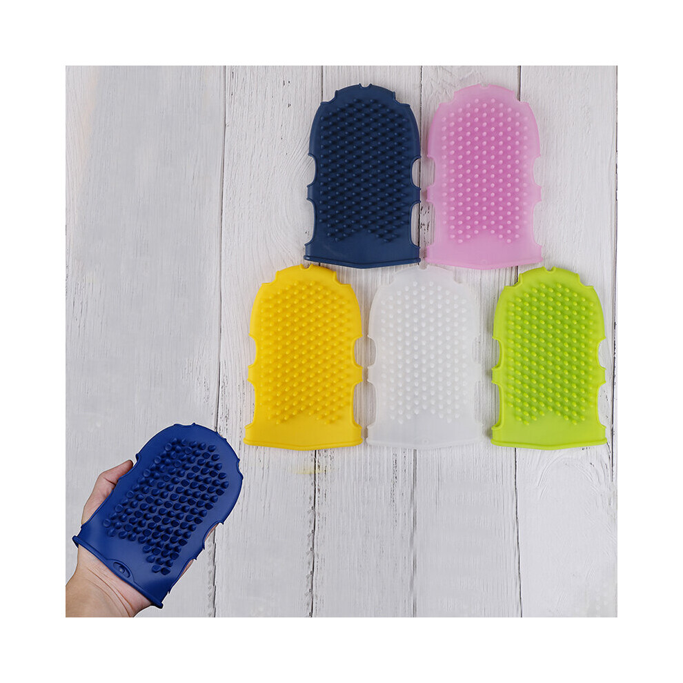 Dechoicelife Massager Relaxation Anti Fat Body Silicone Multifunctional Smooth Slimming Cellulite Brush Bathing Massage Glove