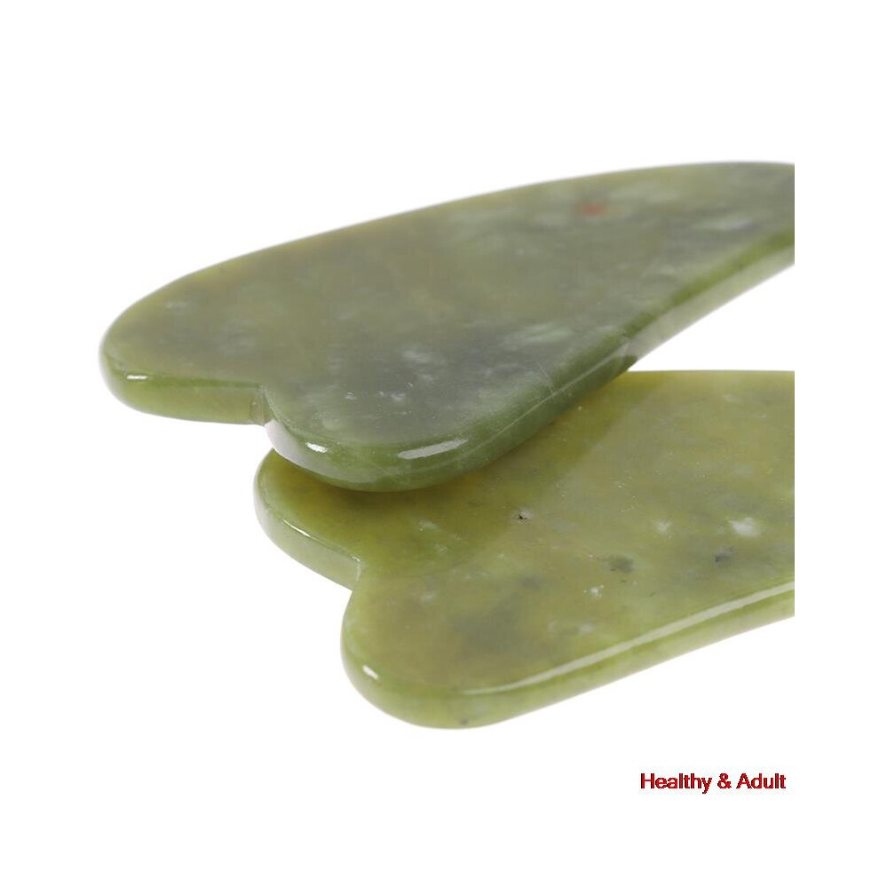 Dechoicelife 1Pc Facial Massage Guasha Board Jade Stone Spa Scraper Anti-Wrinkle Treatment Body Health Care Tools New