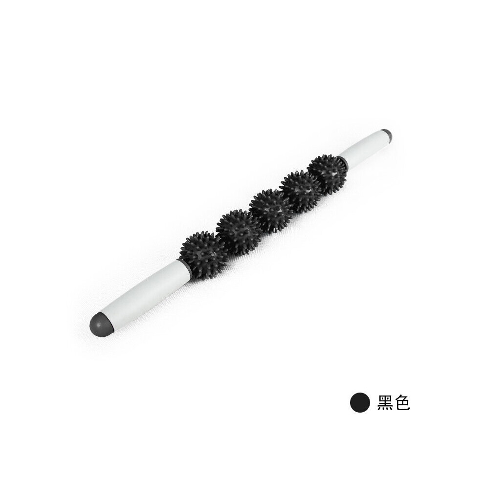 Dechoicelife (A-Black) Professional Muscle Roller Stick Relief Muscle Soreness Body Massager Tool Relief Muscle Cramping Tightness Help Recovery