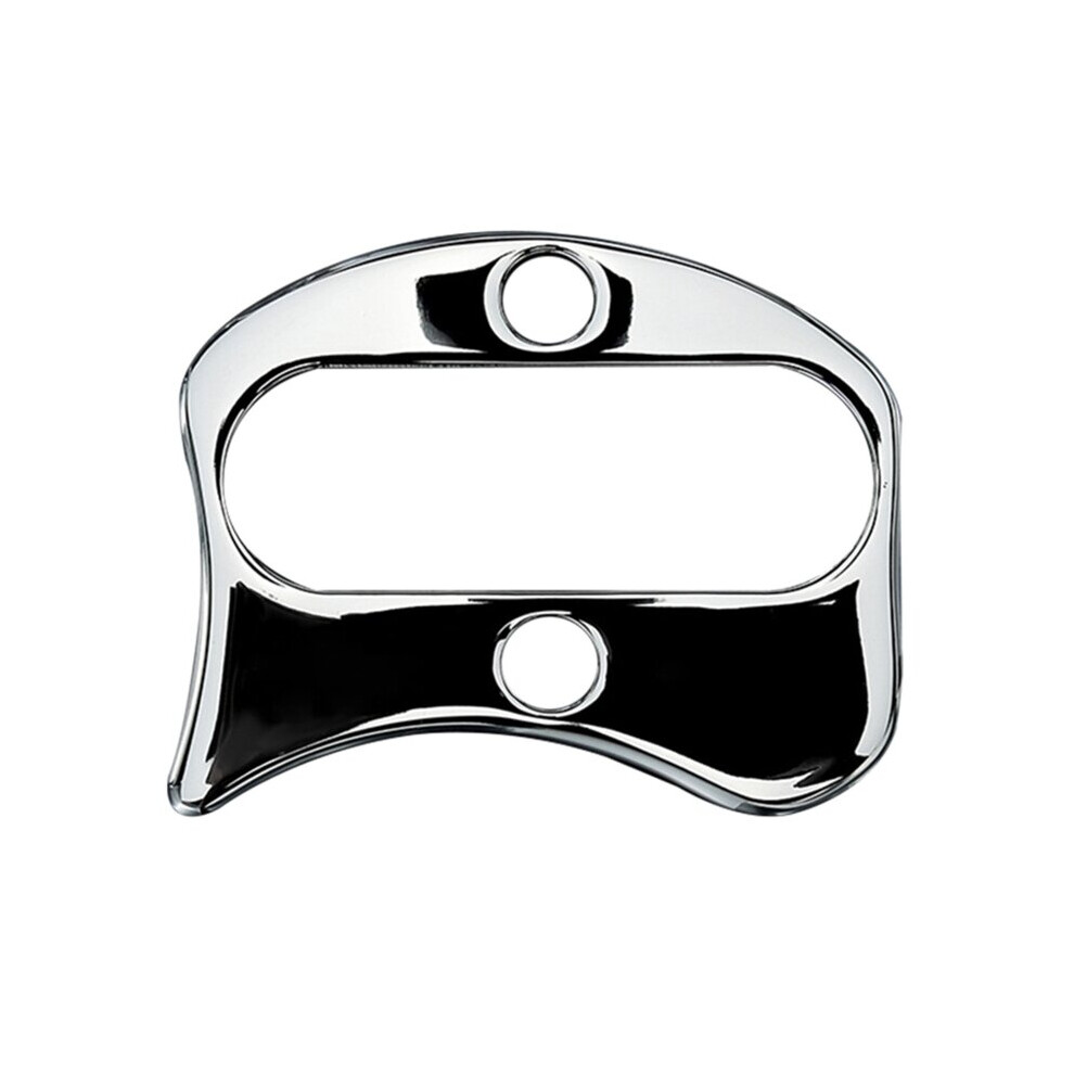 Dechoicelife Handed Stainless Steel Scraping Board Body Scrapper Plate For Release Pain Relief Guasha Tool Body Massage Tools D0ue