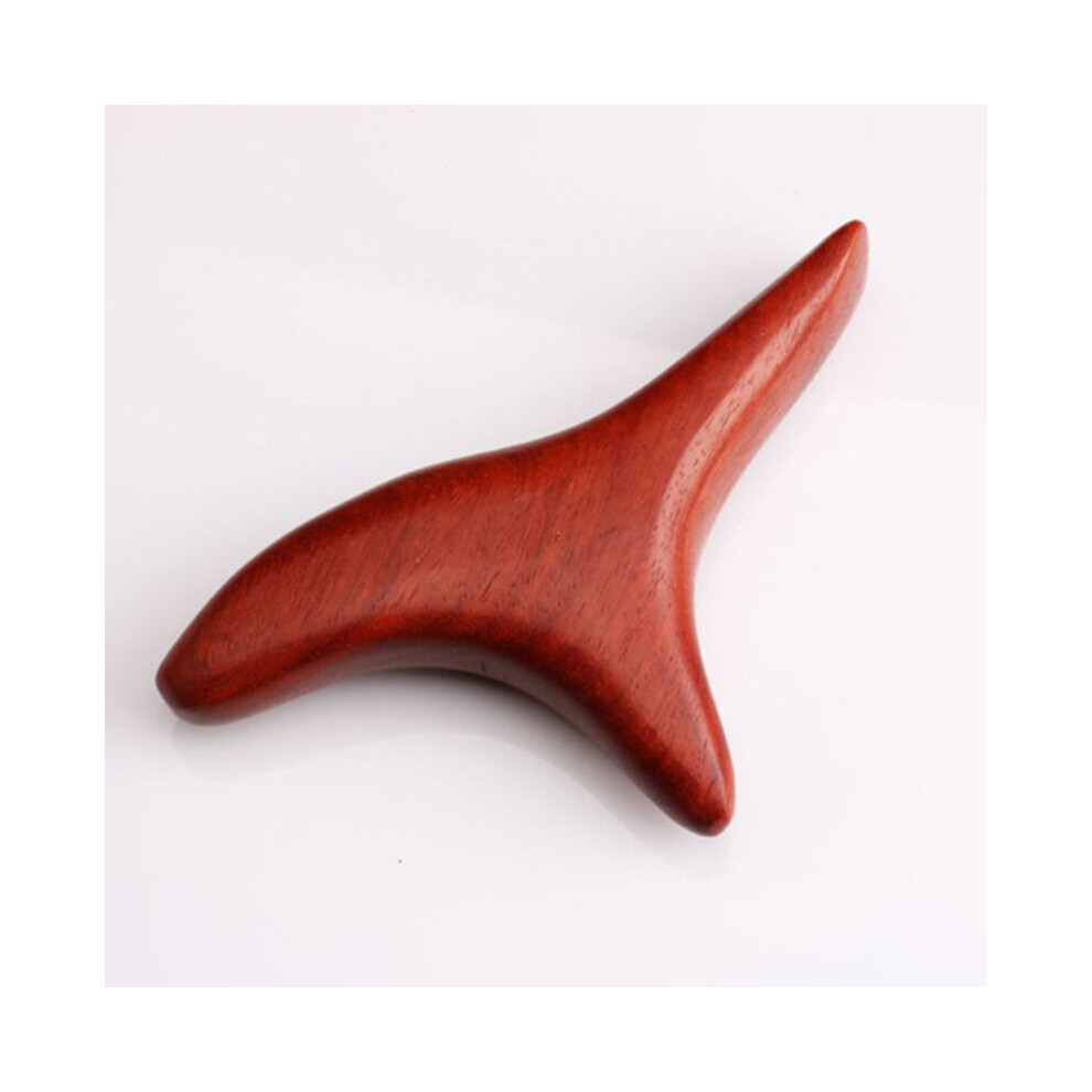 Dechoicelife Wood Massager Reflexology Wooden Point Massage Gua Sha Spa Therapy Tool