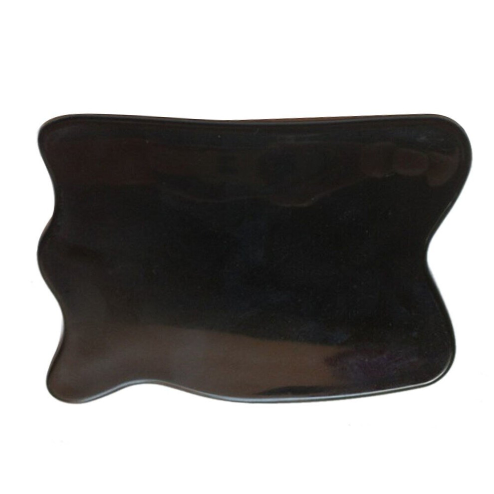 Dechoicelife (A-Red) Natural Aventurine Jade Stone Scraper Massage For Face Chin Guasha Massager Acupuncture Spa Therapy Fish Shape Gua Sha Borad