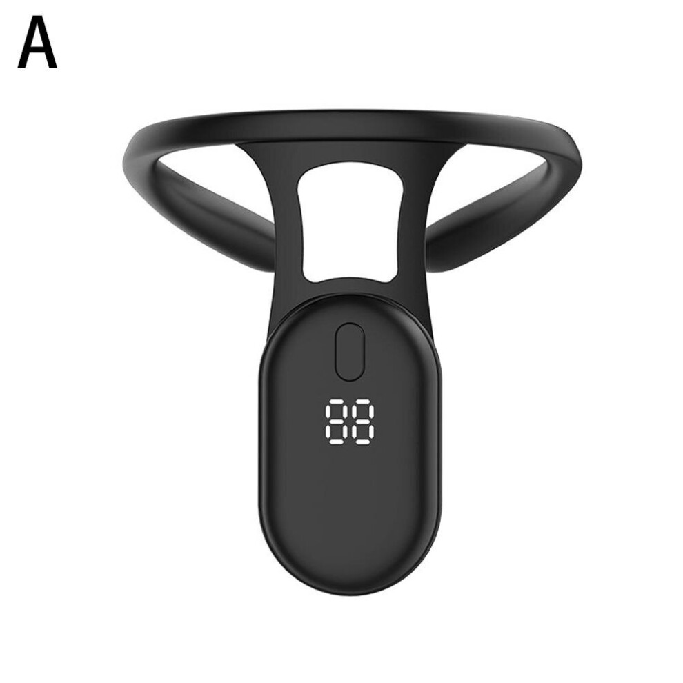 Dechoicelife (A-Black) Portable Lymphatic Soothing Mericle Ultrasonic Body Shaping Neck Instrument Portable Massager For Men And Women Sitting Reminder