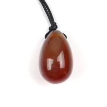 (a-30x20 mm) Red Agate Massage Egg 3 Pcs Set Yoni Ball Natural Crystal Jade Stone Kegel Vaginal Exercise Tool Pelvic Floor Muscle Health Care