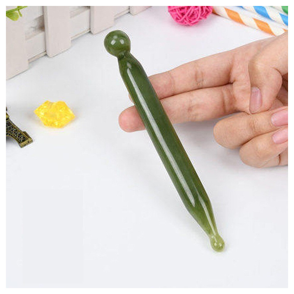 Dechoicelife (A-Set-C) Resin Beauty Stick Three-Color Facial And Eye Massage Acupuncture And Scraping Appliance Household Beauty Set