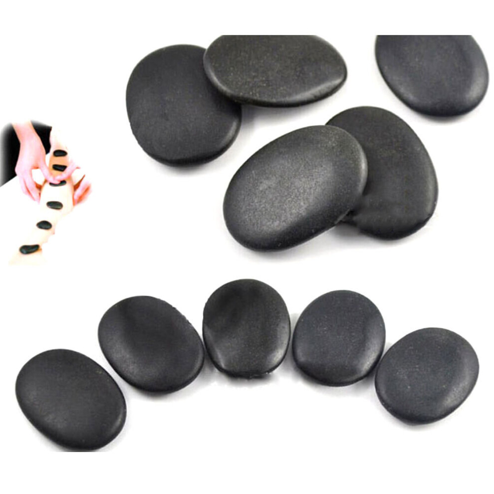 Dechoicelife Wholesale 7Pcs/Set Safety Lava Natural 3*4Cm Stones Energy Massage Hot Spa Rock Basalt Stones New Arrival