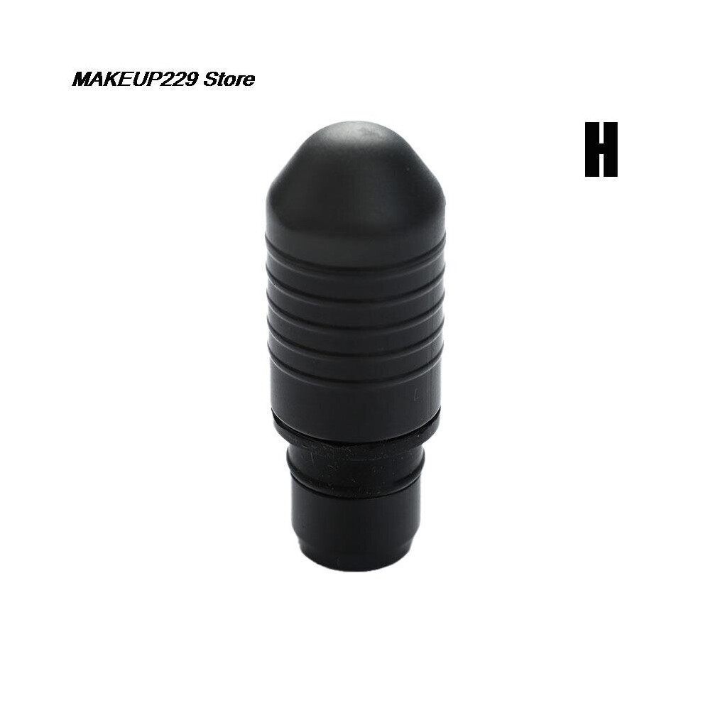Dechoicelife (A-H) Universal Fascia Gun Massage Head Body Relaxation Fascia Massager Gun Replacement Head