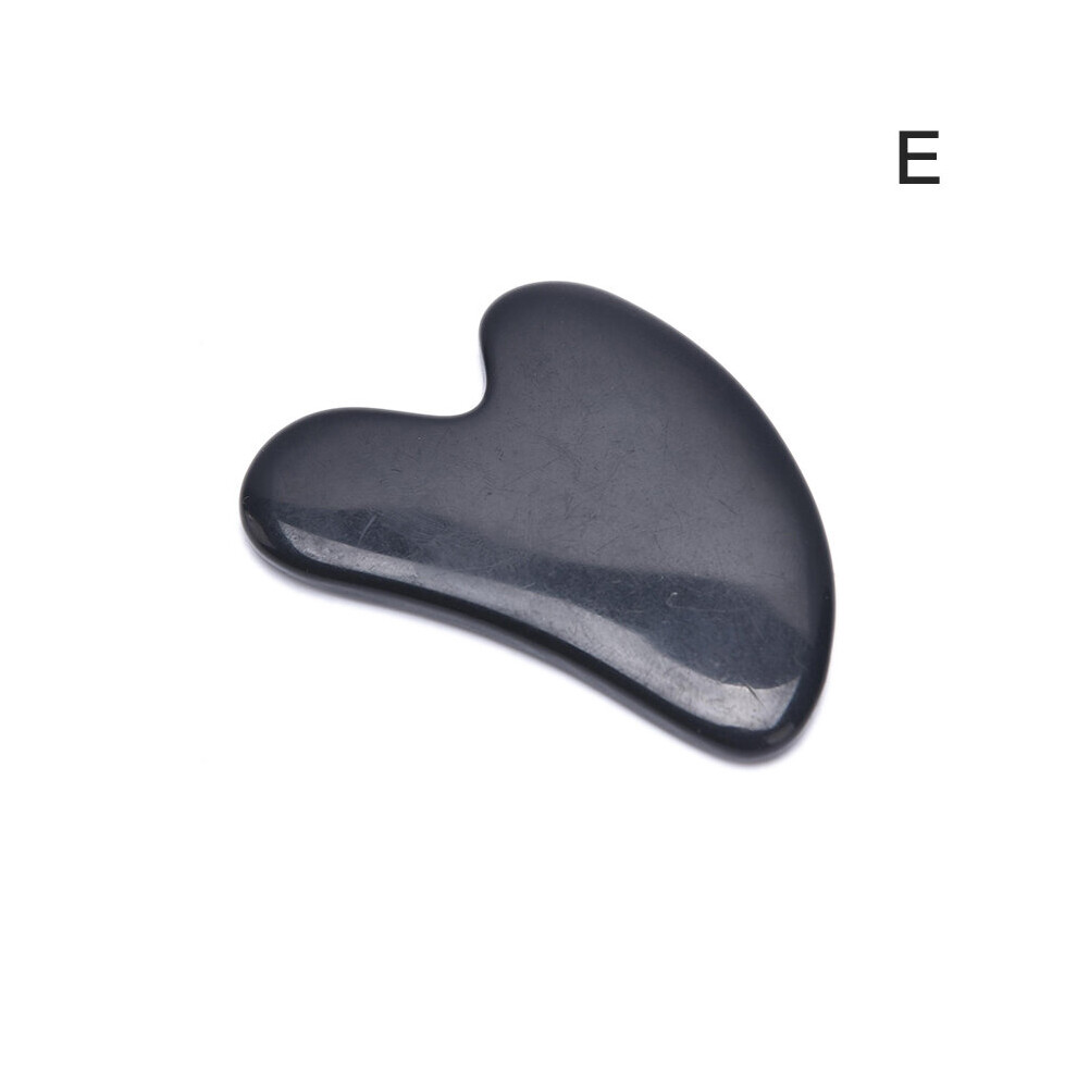 Dechoicelife (A-Auburn) Beeswax Face Massagers Scraping Guasha Board Spa Acupuncture Facial Rinkle Remover Beauty Health Massage Tools