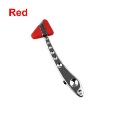 (a-Red) Medical Taylor Neurological Hammer Percussor Diagnostic Triangle Percussion Body Nerve Massage Reflex Hammer with Nylon Tip