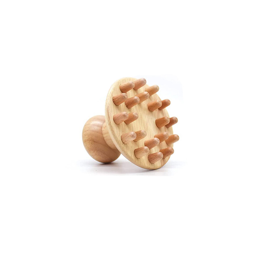 Dechoicelife (A-Style C-1Pcs) Wood Therapy Massage Tools Maderoterapia Kit Wooden Gua Sha Tool Wood Massage Roller Mushroom Massager Body Sculpting